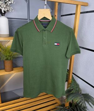 Tomy Collor T Shirt Green K245-GR