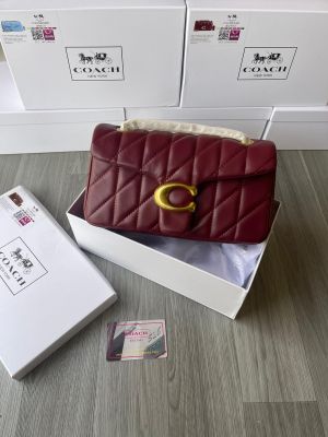 C_oach_Tabby 20 Quilted Leather Shoulder Bag With Box Dustbag Bill