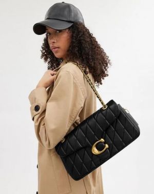 Co_ach_Tabby_20_Quilted_Leather_Shoulder_Bag_With_Box Premium quality