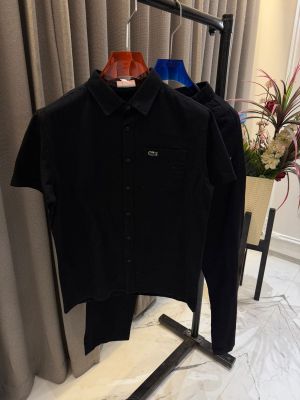 Lacost_e Chest Logo Cord Set Full Black