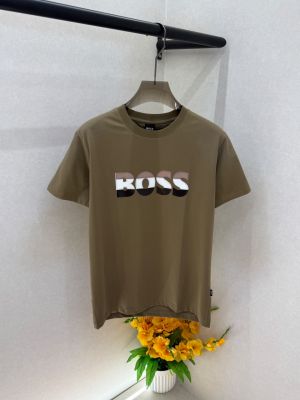 Boss Brown Premium Round Neck Polo T-shirt F3808-BR