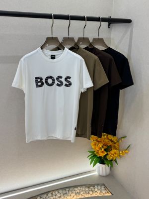 Boss Brown Premium Round Neck Polo T-shirt F3808-BR