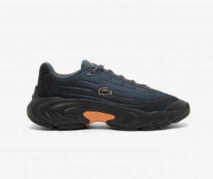 Lacostee Spinor Dark Gray and Orange