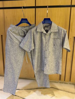 RALP-H LAUREN IMPORTED STORE ARTICLE COAT SET grey
