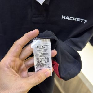  Hacket London Store Article Polo Tshirt ( Black )