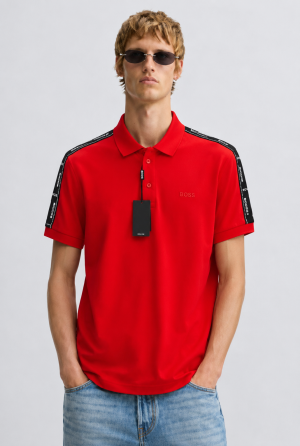 HUG-O BOSS IMPORTED STORE ARTICLE POLO T-SHIRT