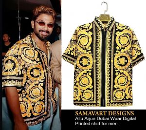 Versac-e IMPORTED STORE ARTICLE PREMIUM PRINTED SHIRT