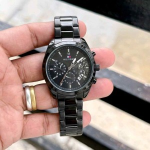 Tomm_y Hilfiger Skeleton series Chronograph working