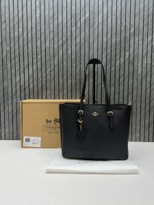 Coachh Mollie Large Tote Black With Black Inside With OriginalBox & DustCover Super Premium Quality