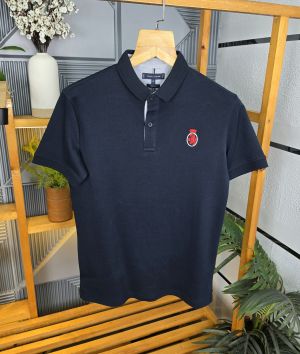 Tomy Collor T Shirt Navy K245-NY