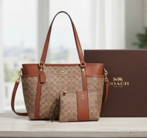 Coac_h Diaper Tote Bag With Wallet & BoxSling BeltCard 07