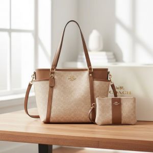 Coac_h Diaper Tote Bag With Wallet & BoxSling BeltCard 02