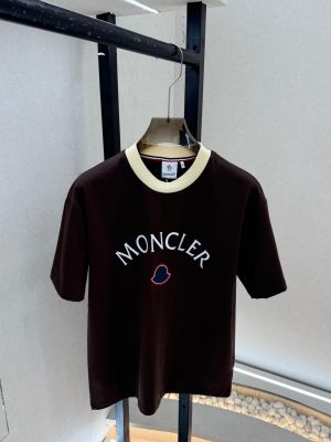 Moncle r Brown Oversized Premium Round Neck Drop Shoulder T-shirt F3771-BR