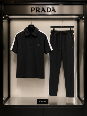 Prad_a Milano Cord Set Black 