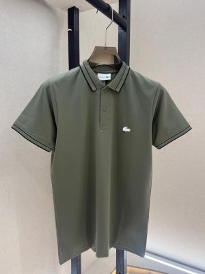 Lacost e Green Premium Collar Neck Polo T-shirt With Brand Box Packing F3694-PI