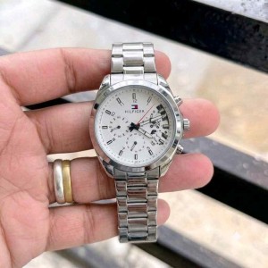 Tomm_y Hilfiger Skeleton series Chronograph working