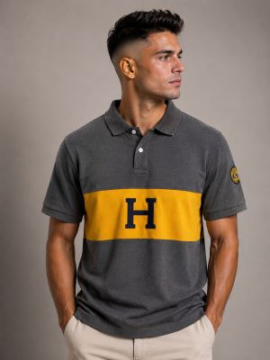 HACKE T_London_Premium_quality_Store_Article_Collar_Neck_POLO_Tshirt_GZ_0232