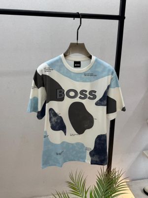 Boss Sky Oversized Printed Premium Round Neck Drop Shoulder T-shirt F3853-SK2