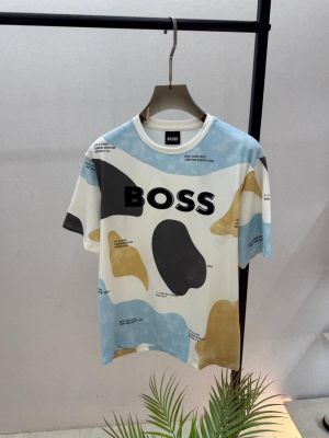 Boss Sky Oversized Printed Premium Round Neck Drop Shoulder T-shirt F3853-SK1