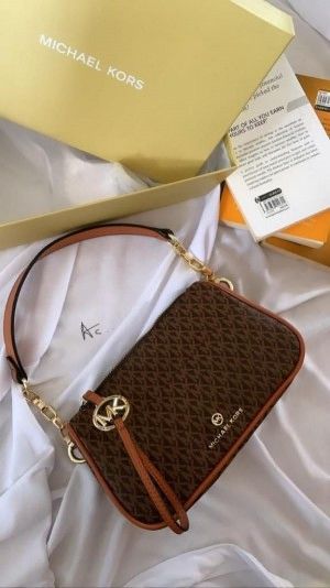 Michael kor_s MK Jet Set Monogram Print Shoulder Bag 5761