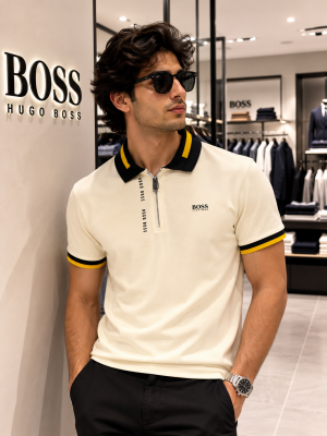 HUGO BOS-S PREMIUM POLO TSHIRT PREMIUM QUALITY 