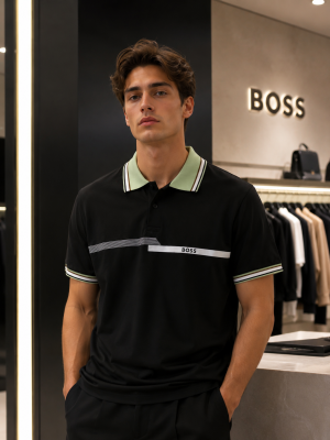 HUGO BOS-S PREMIUM POLO TSHIRT PREMIUM QUALITY 