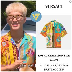 Versac-e IMPORTED STORE ARTICLE PREMIUM PRINTED SHIRT