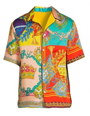 Versac-e IMPORTED STORE ARTICLE PREMIUM PRINTED SHIRT