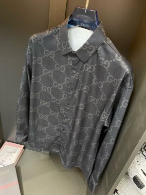 GUCC-I IMPORTED STORE ARTICLE SHIRT BLACK 