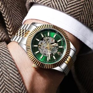 RolexAutomatic Open Heart Green Dial