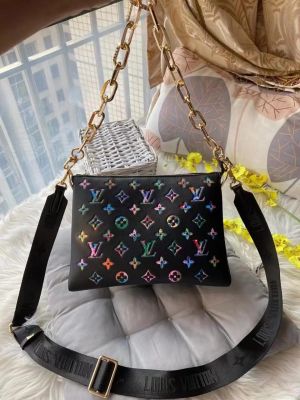 Loui_s Vuitton Monogram Canvas Coussin BB With Double Og Box And Dust Bag (Black-57790)