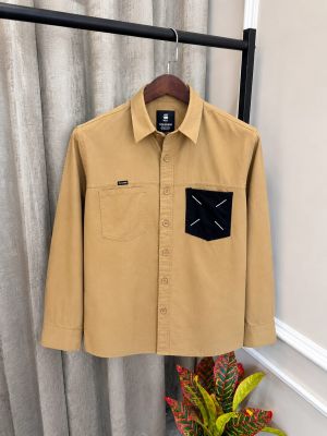 G-Sta_r Raw Beige Double Pocket Premium Store Article Shirt(1151)