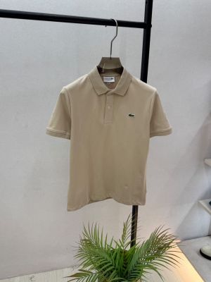 Lacost e Cream Polo Premium Collar Neck T-shirt F3867-C1