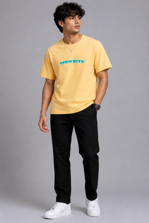 OFF WHIT E PREMIUM DROPSHOULDER TSHIRT WITH BRAND CARRY BAG