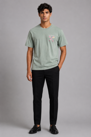 OFF WHIT E X KAWS PREMIUM DROPSHOULDER TSHIRT WITH BRAND CARRY BAG