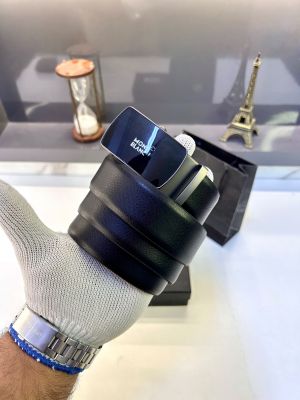 Mont_Blanc Auto Lock Black Belt Fa 739