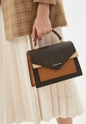 Michae.l_Kors_Ludlow_TopHandle_Bag_With_OG_Box_Dust_Cover_&_Carry_Bag_3328_Coffee_Brown