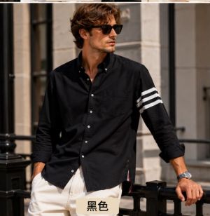 THOM BROWNE IMPORTED BLACK PREMIUM SHIRT