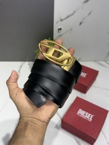 Diese_l DL-605 black brown reversible belt black buccal with og box