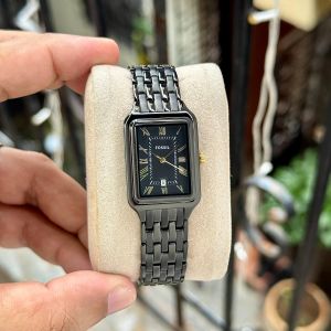 Fossi_l Raquel Full Black Gold Digits