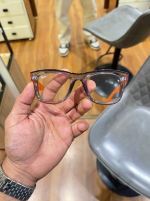 Rayban 0502 grey orange plano