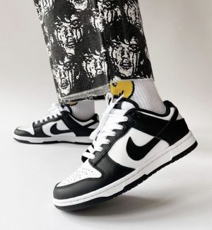 Nik.e Sb Dunk Low  Panda Leather Quality 