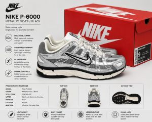 NIK_E P 6000 METALIC SILVER FIX
