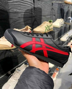 Onitsukaa tiger Mexico 66 Black Classic Red