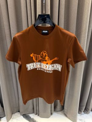 True Religion Round Neck T-shirt Brown