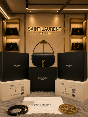 YSL SAINT LAURENT COLLEGE MEDIUM CHAIN BAG  dubble box packing 6423