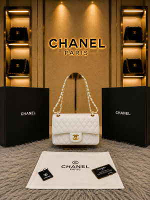 Chane_l Paris Jumbo big size lather QUALITY Inner Branding with box Bill 6433