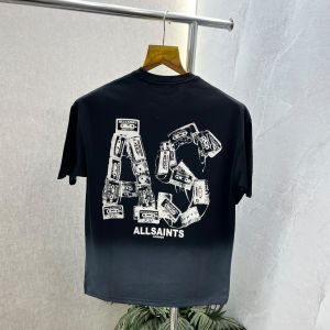 All Saint_s Black 01 Back Print Premium Round Neck Tshirt 549