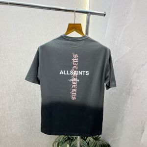 All Saint_s Grey Back Print Premium Round Neck Tshirt 549