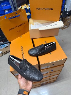 Loui.s vuitton  Silverstone Moccasin Loafer brown